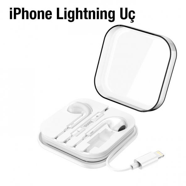 Polham HC Series iPhone Lightning Kulakiçi Kablolu Kulaklık, 120Cm Kablolu, HD Ses ve Mikrofonlu Kulaklık - 4
