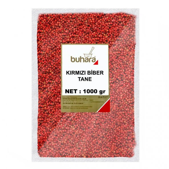 BUHARA KARABİBER KIRMIZI TANE 1000 GR