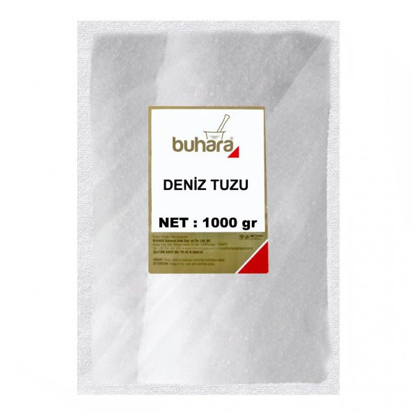 BUHARA DENİZ TUZU 1000 GR
