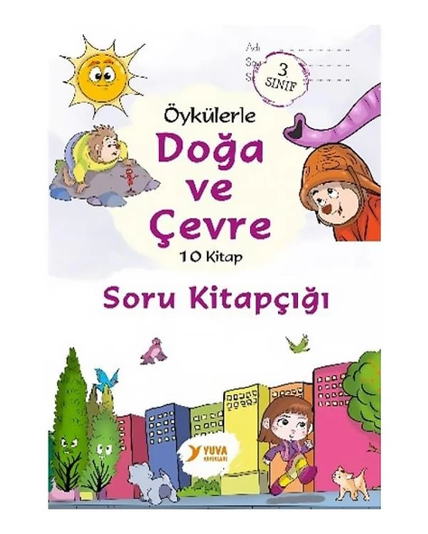 3. Sınıflar İçin Öykülerle Doğa ve Çevre Seti 10 Kitap - Resim 3