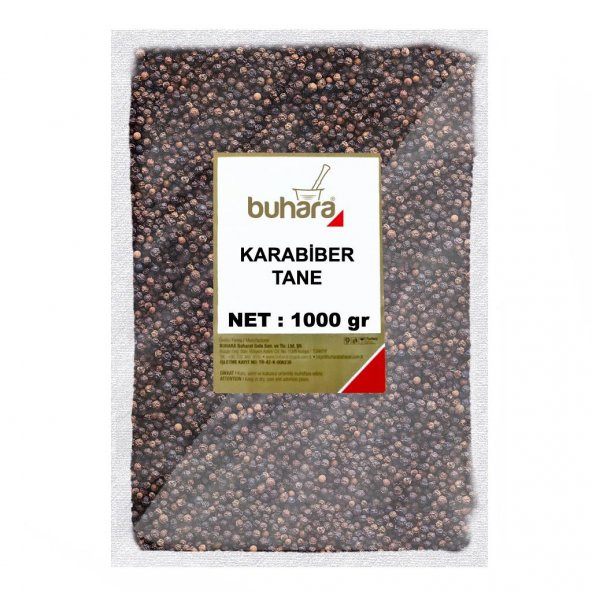 BUHARA KARABİBER TANE 1000 GR