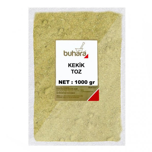 BUHARA TOZ KEKİK 1000 GR