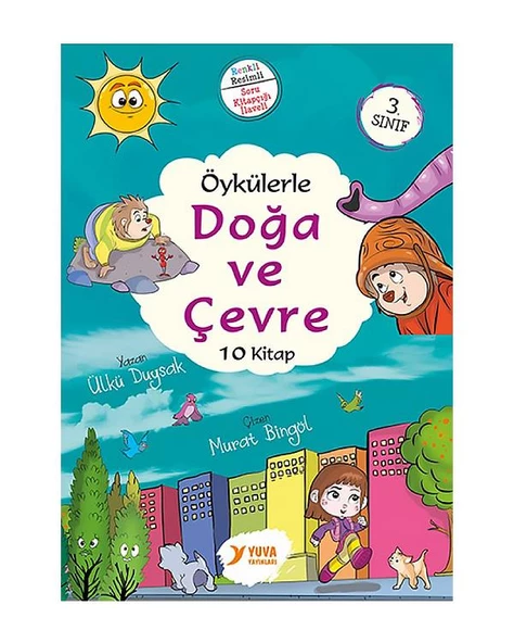 3. Sınıflar İçin Öykülerle Doğa ve Çevre Seti 10 Kitap