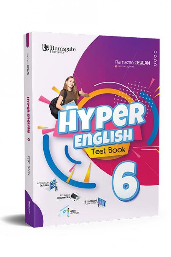 Hiper Zeka 6. Sınıf Hyper English | Test Book
