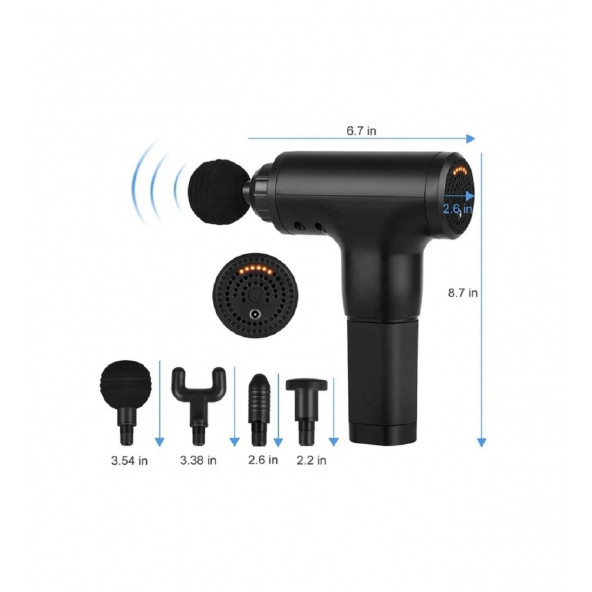 CVS DN 133 ŞARJLI SPORCU MASAJ ALETİ DN-133
