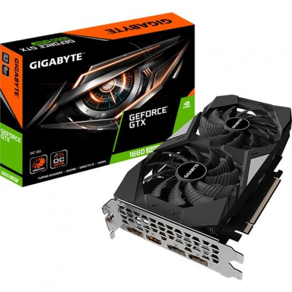 Gigabyte Nvidia GeForce GTX 1660 Super OC 6GB 192Bit GDDR6 Ekran Kartı -OUTLET