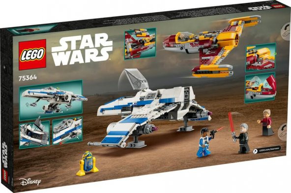 LEGO Star Wars 75364 New Republic E-wing vs. Shin Hatis Starfighter - 2