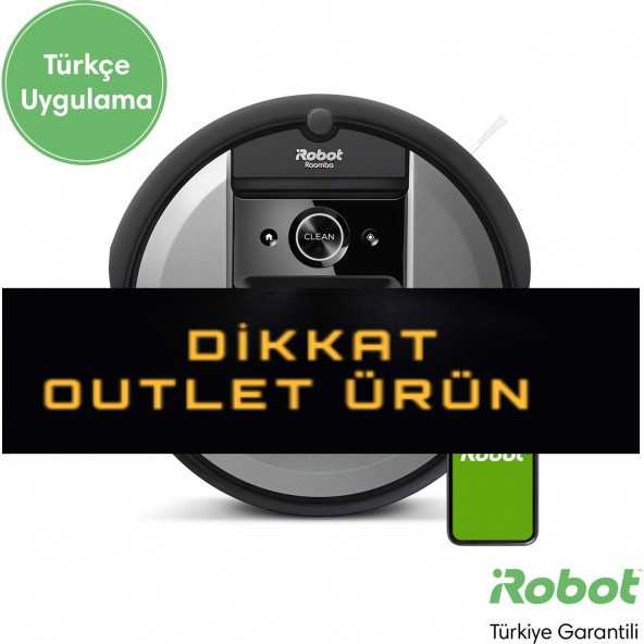 iRobot Roomba i7 Akıllı Robot Süpürge
