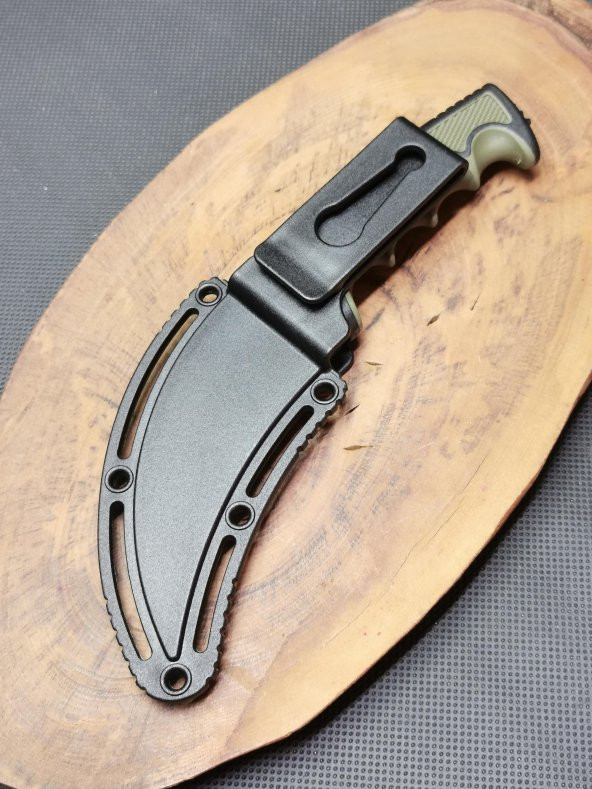 22 cm Karambit Sert Kılıflı Avcı Bıçağı