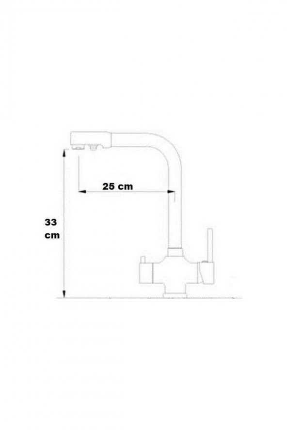 Movecci   Dual Flow Arıtma Çıkışlı Eviye Bataryası Black - 2