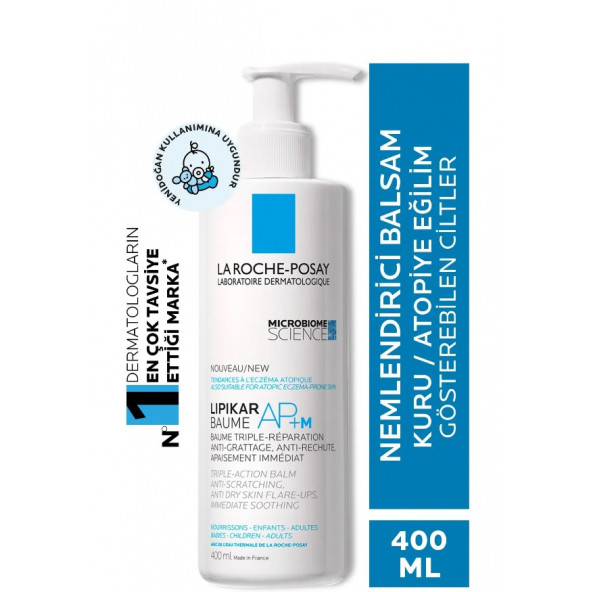 La Roche-Posay Lipikar Baume AP+ M 400 ml Yatıştırıcı Balm