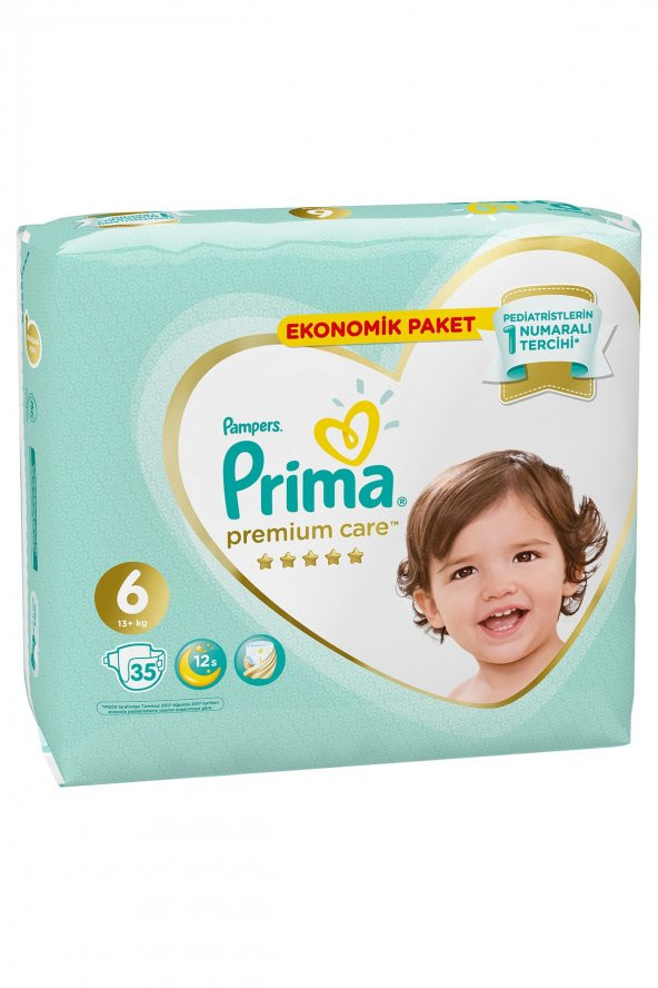Prima Premium Care 6 Numara Extra Large 35'li Bebek Bezi - 3
