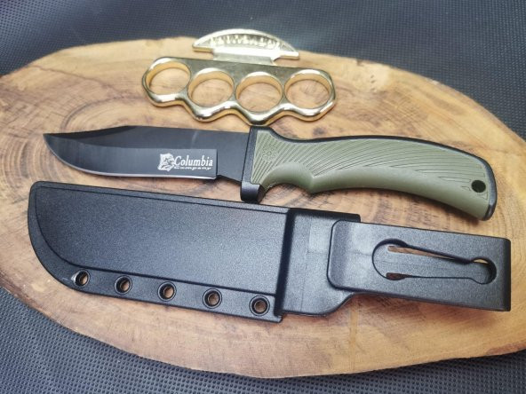 Kamp Outdoor 21 cm Avcı Bıçağı ve Musta Seti