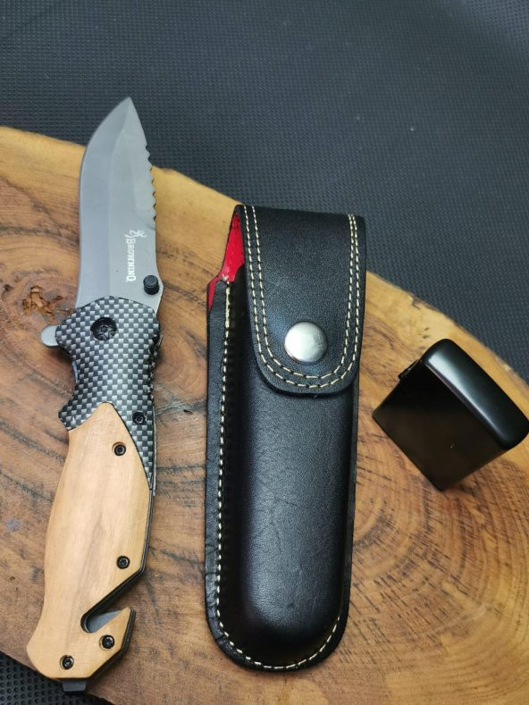 Kamp Outdoor Browning 21 cm Avcı Çakı Seti