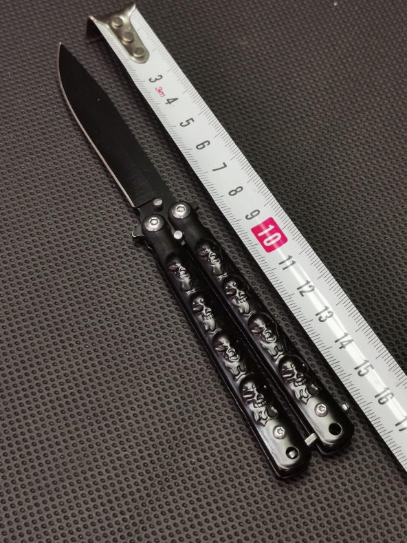 17 cm Kelebek Sallama ve Katlanır Yüzük Seti