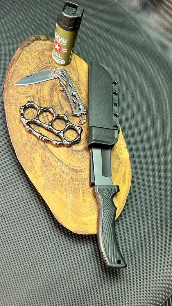 Kişiye Özel 23 cm Avcı Bıçağı Seti