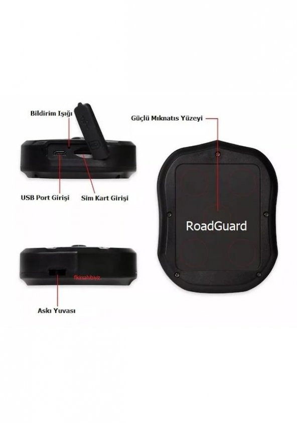 Roadguard Gps Otomobil Motosiklet Araç Takip Cihazı Canlı İzleme - 2