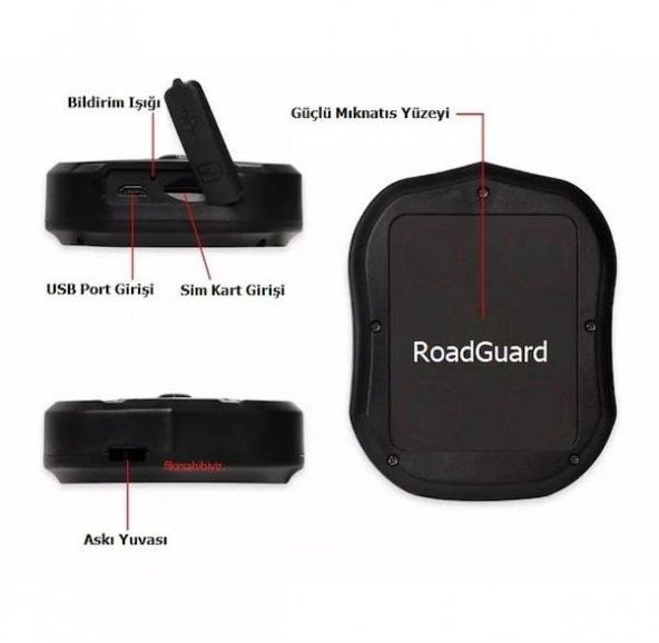 Roadguard Gps Otomobil Motosiklet Araç Takip Cihazı Canlı İzleme - 3