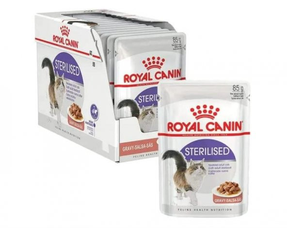 Royal Canin Gravy Kısırlaştırılmış Kedi Konservesi 12x85 Gr
