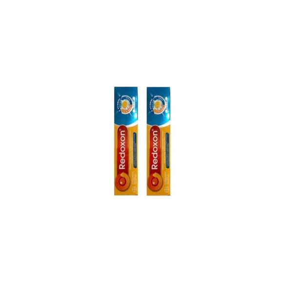 Redoxon C Vitamini D Vitamini Çinko 15 Efervesan Tablet 2 'li (Cam Matara HEDİYE) - 2