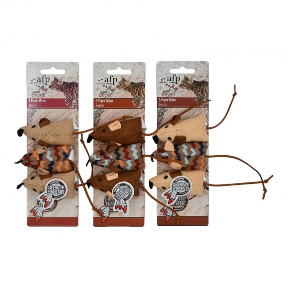 Dream Catcher - Fare Kedi Oyuncak Catnip (3lü Paket) - 2