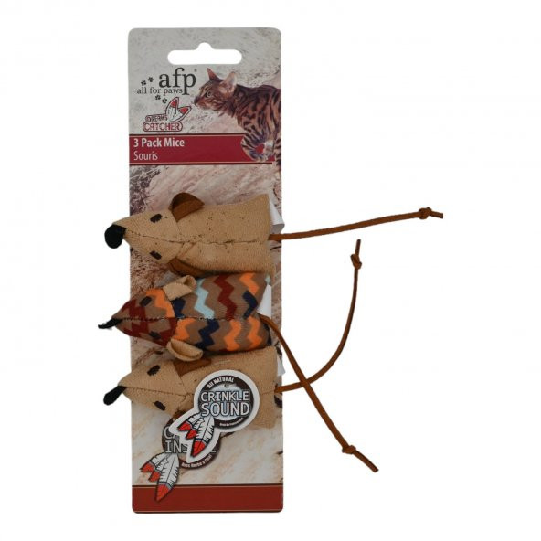 Dream Catcher - Fare Kedi Oyuncak Catnip (3lü Paket) - 3