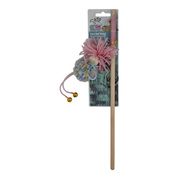 Knotty Habit - Sopalı Kedi Oyuncak Yumak Çanlı