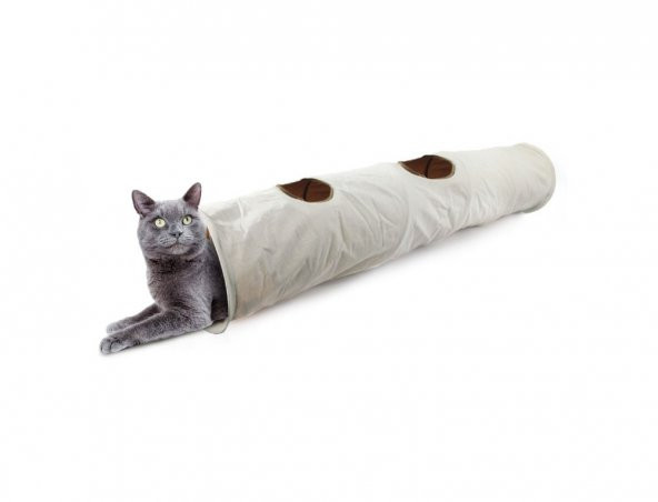 Classic Comfort- Ses Çıkaran Kedi Tüneli 150cm