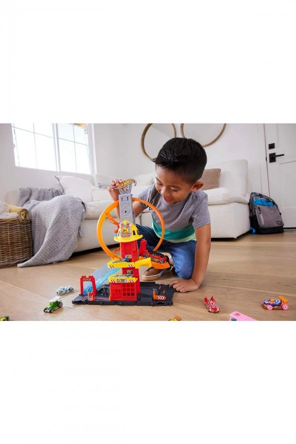 Hkx41 Hot Wheels Çember Pistli Iftaiye Istasyonu - 2