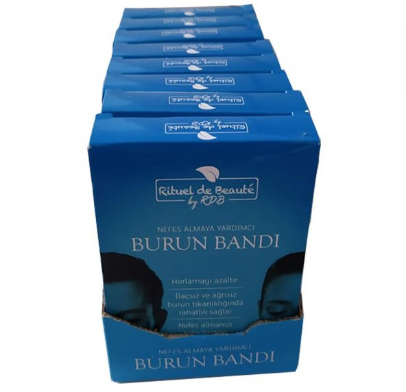 Horlama önleyici nefes bandı nefes burun bandı 8 kutu 80 adet - 2