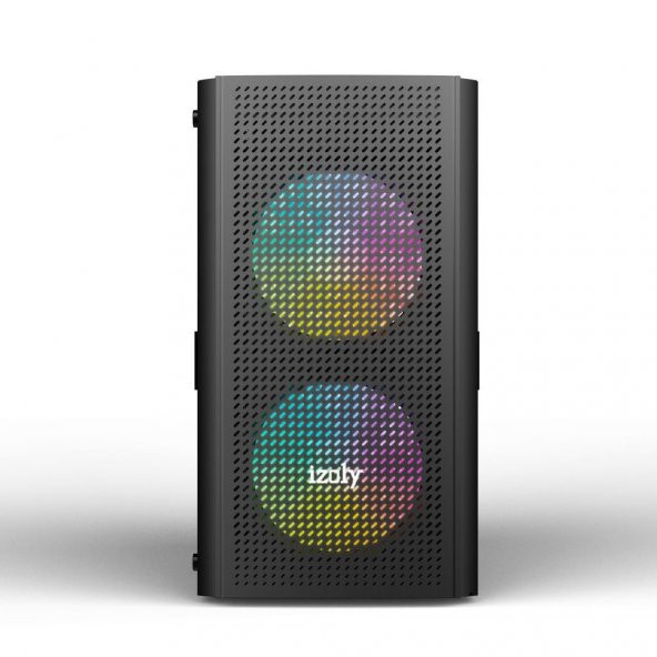 İzoly Artes M2 3x Rainbow Fanlı Usb 3.0 Temperli Cam Bilgisayar Kasası - 3