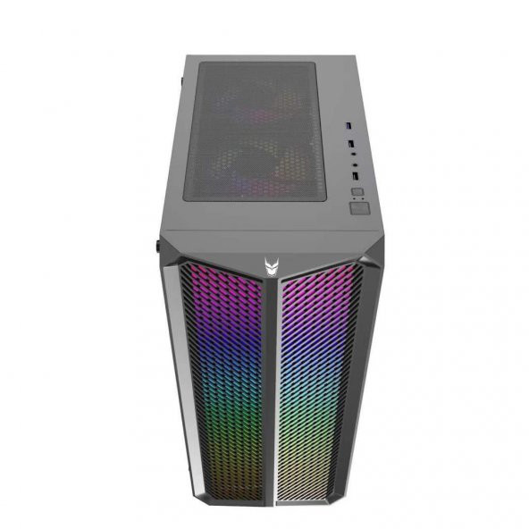 İzoly Eros 1x Argb Fanlı M/b Sync Usb 3.0 Temperli Cam Atx Oyuncu Kasası - 3