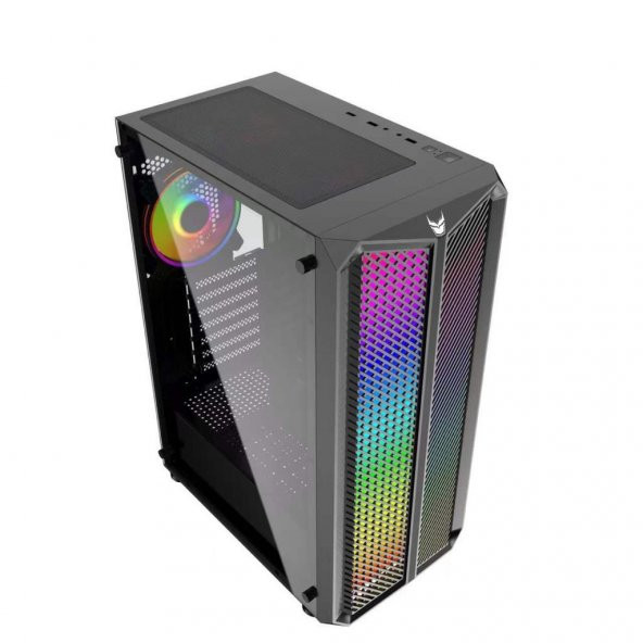 İzoly Eros 1x Argb Fanlı M/b Sync Usb 3.0 Temperli Cam Atx Oyuncu Kasası - 4