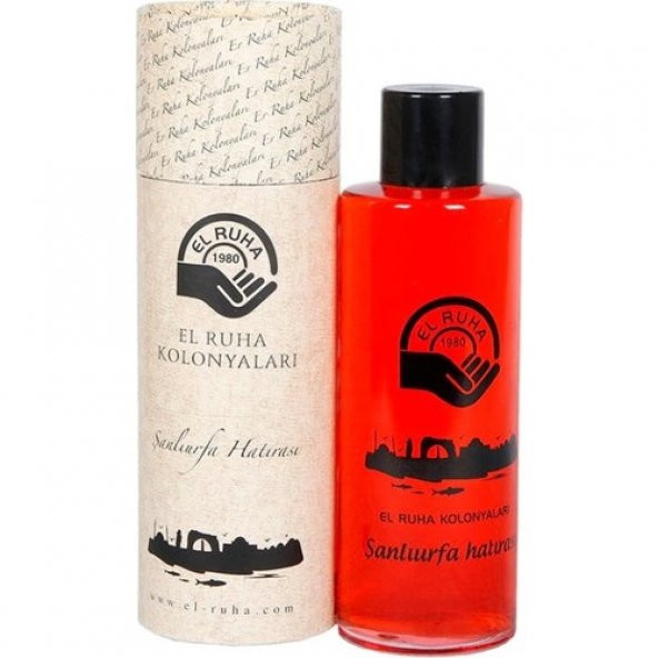 El Ruha Gül Kolonyası 70° Özel Baskılı Cam Şişe 500 ml ürün görseli