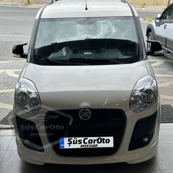 Fiat Doblo D3 D4 2009-2022 Uyumlu Batman Yarasa Ayna Kapağı Piano Black ABS Plastik ürün görseli 1