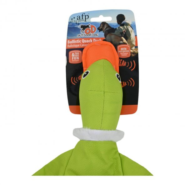 Outdoor - Ördek Şekilinde Sesli Köpek Oyuncak - 2