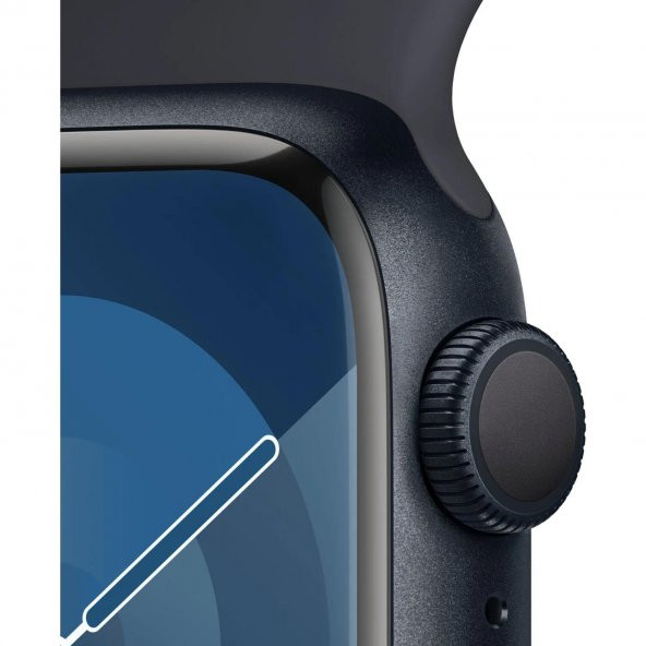 Apple Watch S9 41mm Midnight Al Midnight SB S/M GPS MR8W3TU/A - 3