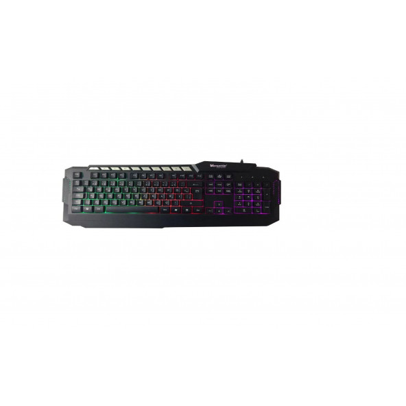 Versatile GMKB-50 Led Işıklı Mekanik Hisli Oyuncu Klavyesi +HadronHD5671 2400DPI Renkli Oyuncu Mouse - 2