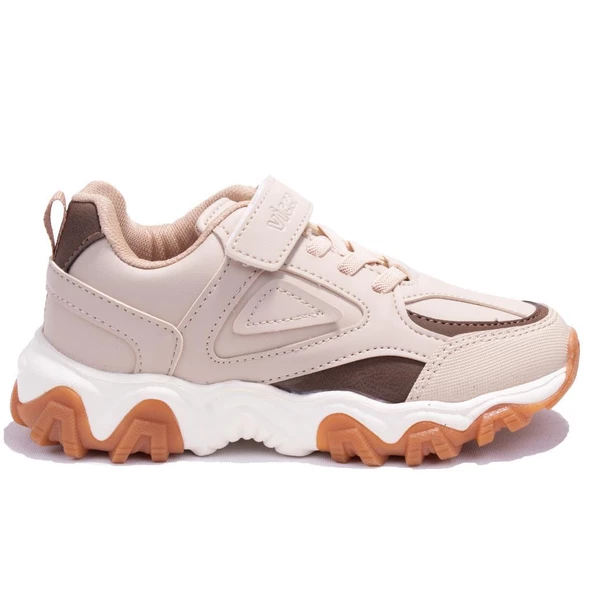 Vicco Jessy 950F23K309 Bej Ortopedik Günlük Erkek Çocuk Spor Ayakkabı - 2