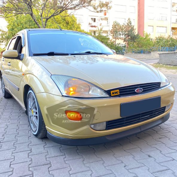 Ford Focus 1 Hb&Sedan 1998-2004 Uyumlu Üniversal Astra H lip Esnek Ön Lip 2 Parça Tampon Altı Dil Karlık Ön Ek - 3