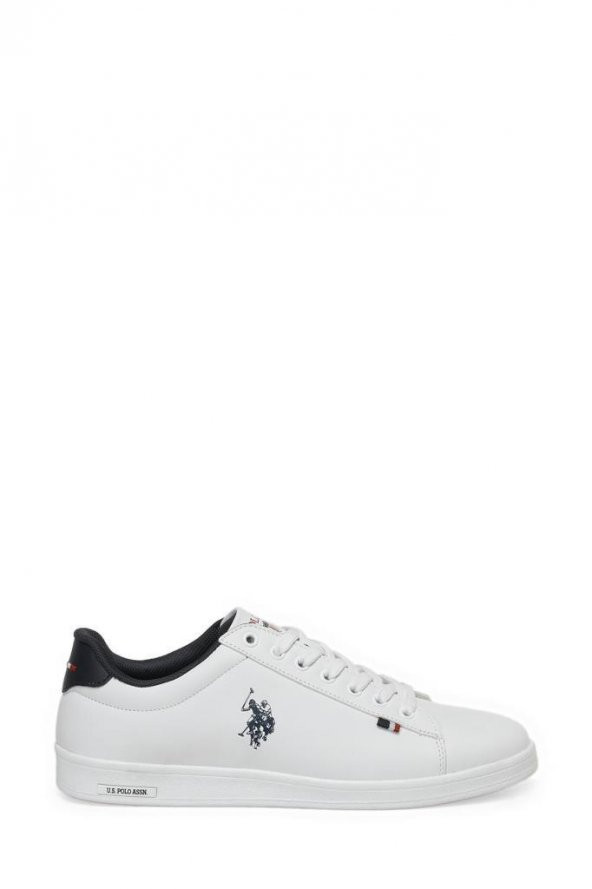 U.S Polo Assn. FRANCO 3PR Erkek Sneaker Ayakkabı Beyaz Laci 40-45
