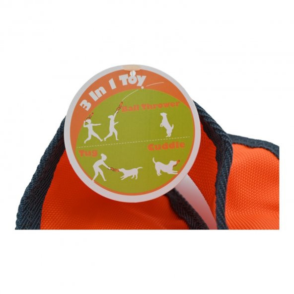 Outdoor - Yılan Şeklinde Toplu Köpek Oyuncağı Uzak Atış - 4