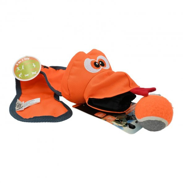 Outdoor - Yılan Şeklinde Toplu Köpek Oyuncağı Uzak Atış