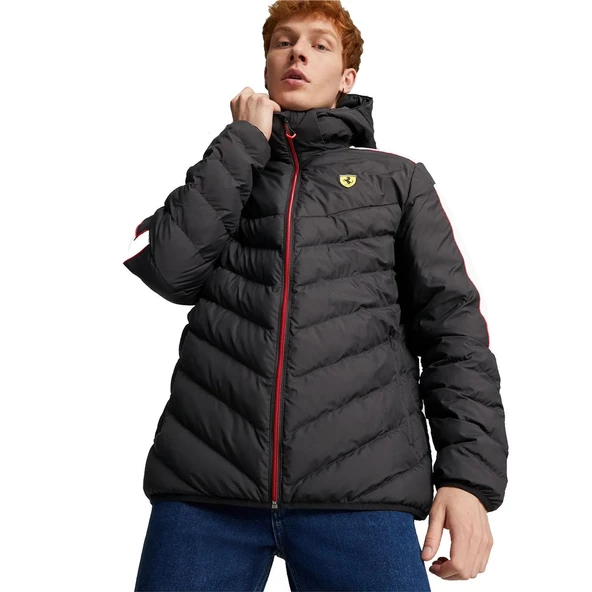 PUMA Ferrari Race Mt7 Ecolite Down Jacket Erkek Spor Ceket