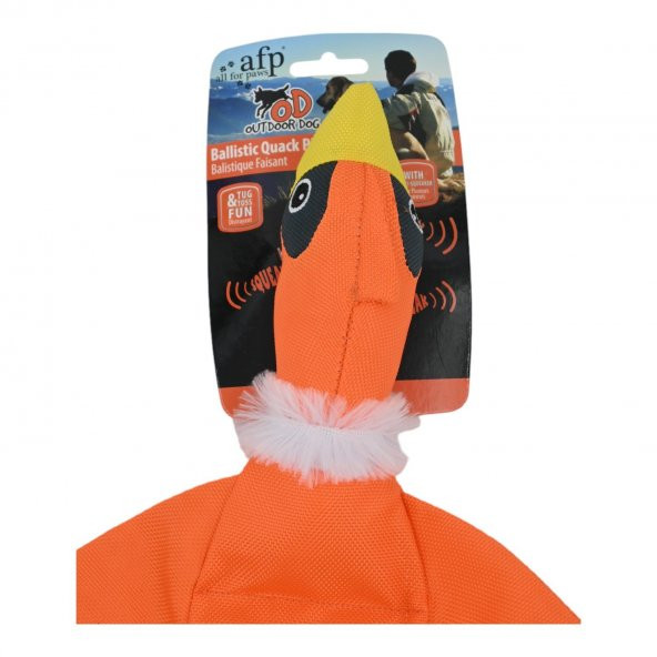 Outdoor - Kuş Şeklinde Dayanıklı Sesli Köpek Oyuncak - 2