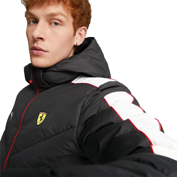 PUMA Ferrari Race Mt7 Ecolite Down Jacket Erkek Spor Ceket - 4