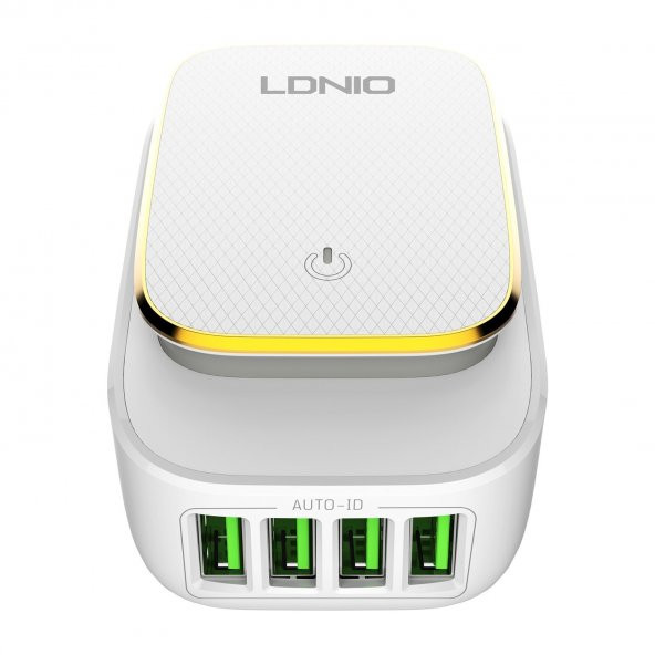 LDNIO LED Işıklı 4 Çıkışlı 4.4 A Çoklu Şarj Cihazı - 2
