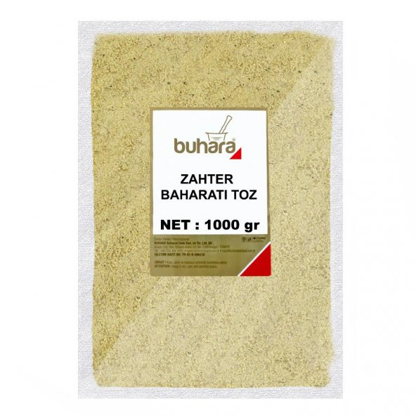 BUHARA ZAHTER 1000 GR