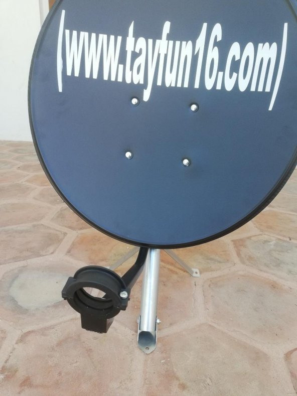 Siyah 70 cm Full HD 4K Uydu Çanak Anteni-Antrasit - 2