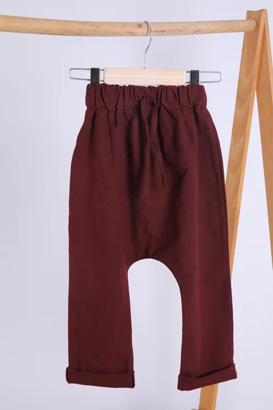 Babyhola Keten Gömlek Pantolon Kız Erkek Çocuk Takım 1751 - 6